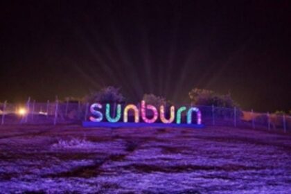 Sunburn only from  4 pm to 10 pm, on  Dec 28, 29 and 30