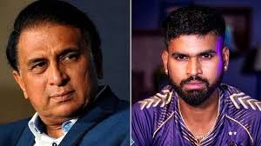 Sunil Gavaskar questions lack of recognition for Shreyas Iyer in KKR’s IPL 2024 title win