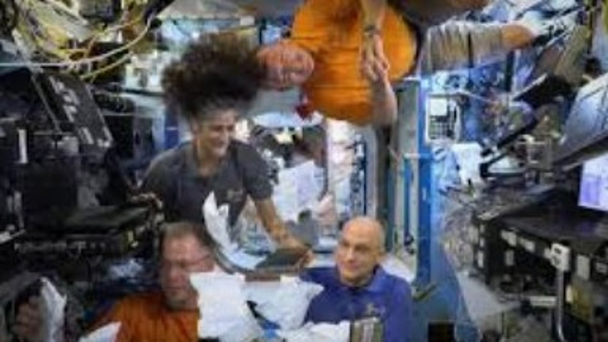 Sunita Williams, Butch Wilmore, Nick Hague and Roscosmos Cosmonaut Begin Return Journey to Earth Aboard SpaceX Dragon