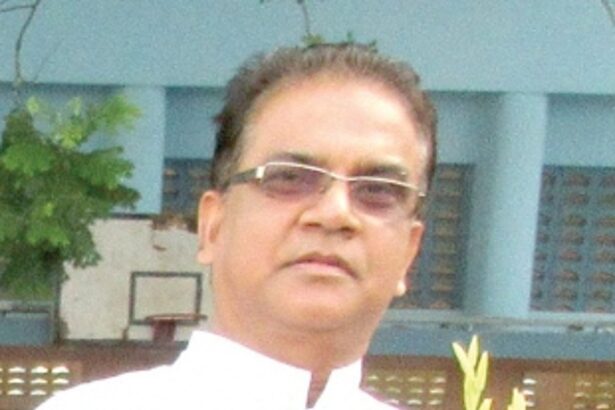 Sunset at mid-morning in Goa: Fr Bernard departs at a young age