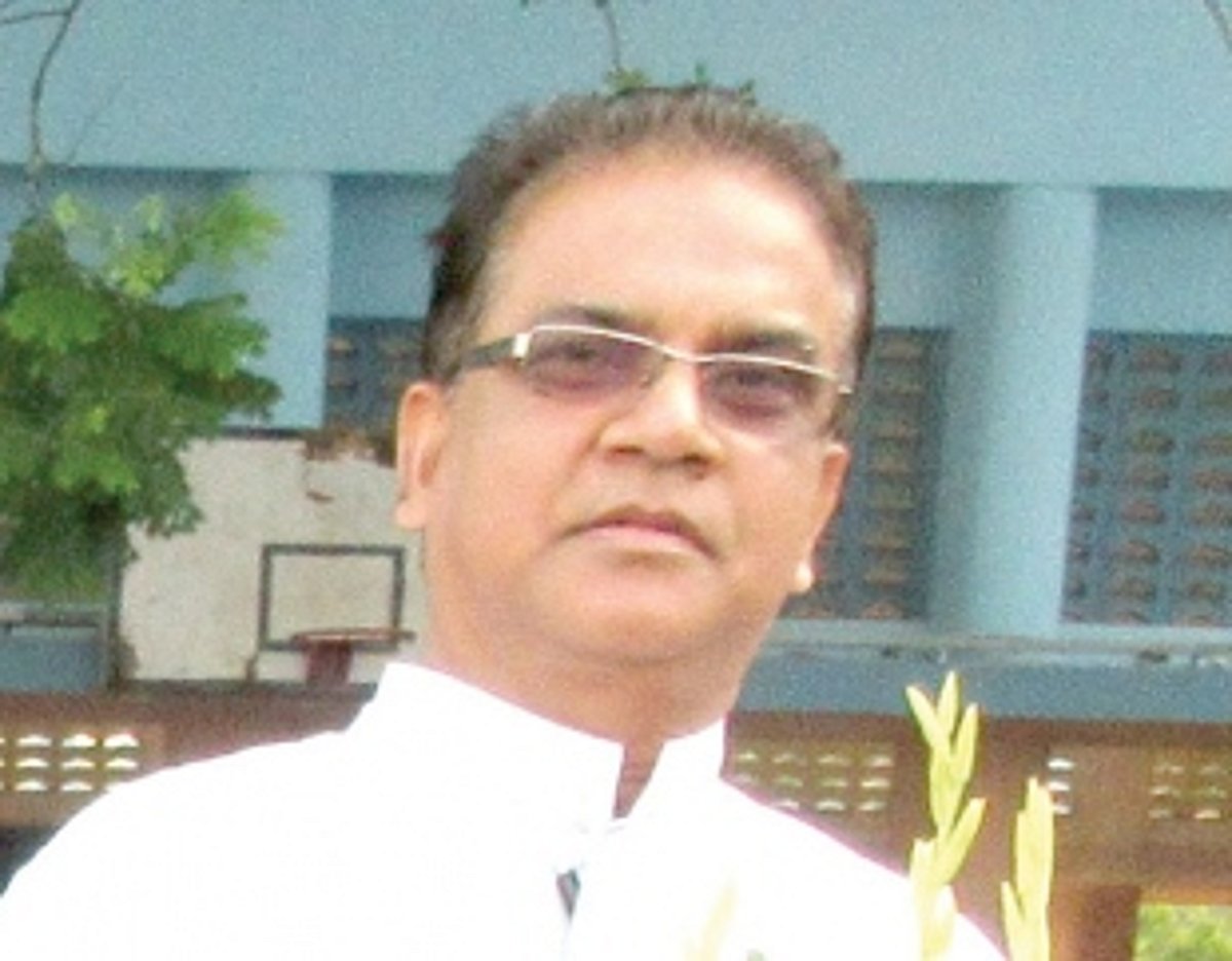 Sunset at mid-morning in Goa: Fr Bernard departs at a young age