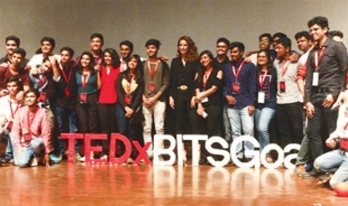 Supermodel, actor Elena Fernandes steals the show at TEDxBitsGoa
