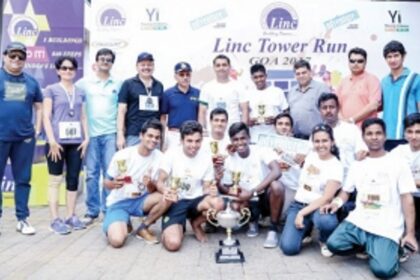 Suraj, Aditi dominate Linc Tower Run