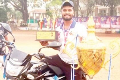 Surya excels at Nat open tennis ball cricket