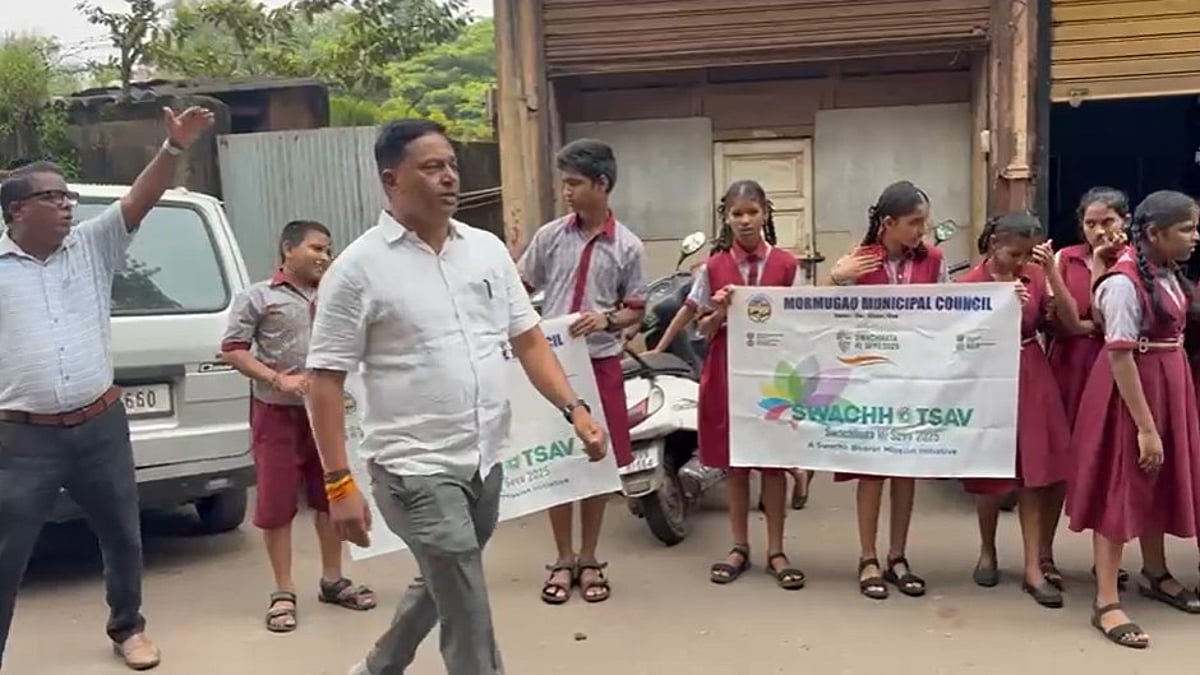 Swachhata Hi Seva 2025: Mormugao Schools, MMC Team Up for Cleanliness Drive