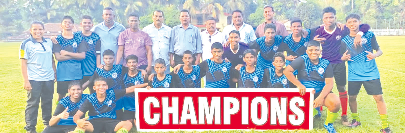 Swiden ’tricks as SCC Loutulim emerge
South Goa GFA U-15 Div II League champs