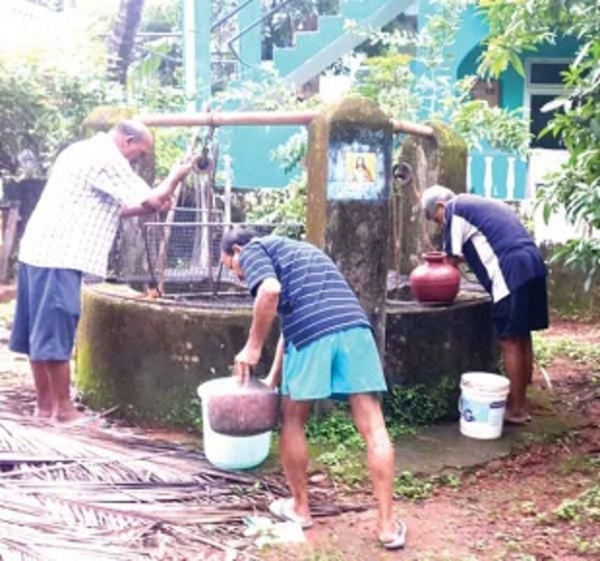 TAPS DRY,  USE WELL WATER