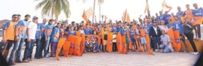 THE GAUR ARMY TEAMS UP WITH THE VOICE OF GOA, AS WE JOURNEY TO GET THE ISL HOME 1 THE GAUR ARMY TEAMS UP WITH THE VOICE OF GOA, AS WE JOURNEY TO GET THE ISL HOME