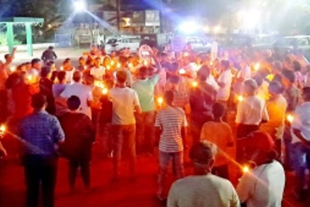 THE LOUD MUSIC HAS BEEN SILENCED, BUT THE CANDLES WILL GLOW