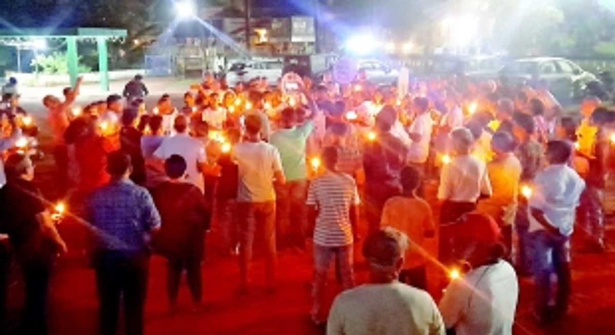 THE LOUD MUSIC HAS BEEN SILENCED, BUT THE CANDLES WILL GLOW