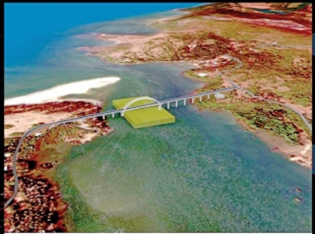 THE TROUBLED BRIDGE  OVER RIVER TIRACOL