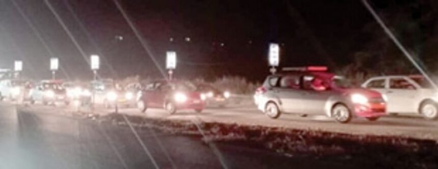 THE ZUARI CHALLENGE: Minor accidents, major traffic jams