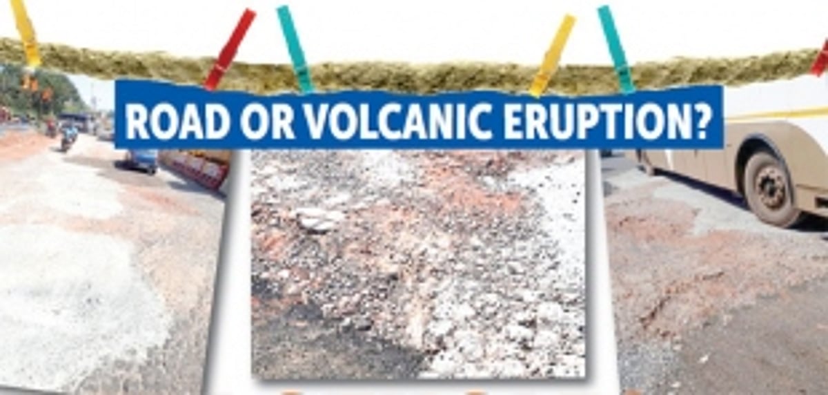 THEY AREN’T POTHOLES, THEY ARE DEATH PITS
