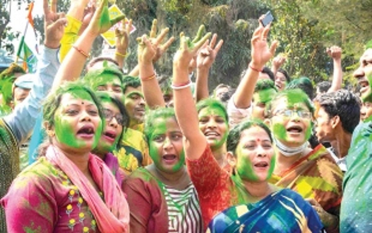 TMC crushes opposition in Bengal civic polls, wins 102 of 108 municipalities