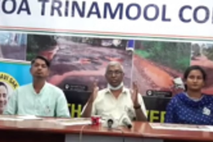 TMC takes a dig at CM for failing deadline to make Goa pothole-free