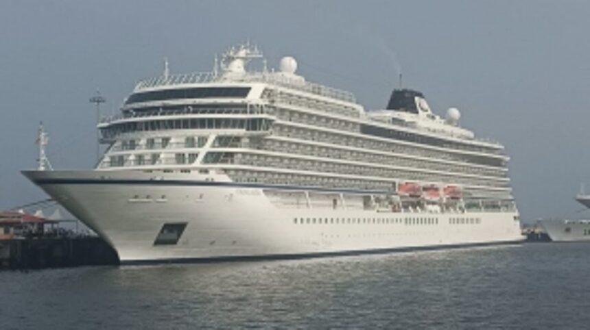 TOURISM AHOY: The first International cruise ship arrives in Goa 1 TOURISM AHOY: The first International cruise ship arrives in Goa
