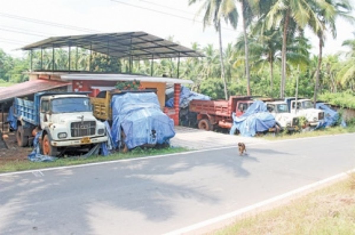 TRUCKERS REELING UNDER WHEEL POWER
