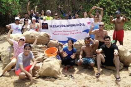 TWENTY-FOUR BAGS OF WASTE FROM ST GEORGE’S ISLAND BEACH!