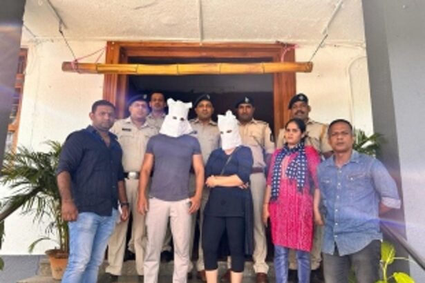 TWO PROCLAIMED OFFENDED ARRESTED BY CALANGUTE POLICE AND HANDED OVER TO DELHI POLICE