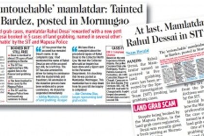 Tainted mamlatdar Rahul  Desai suspended