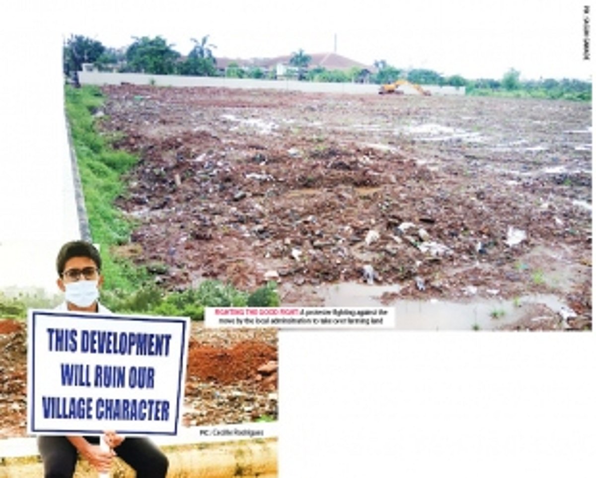 Taleigao’s “Save our fields” movement becomes a pan Goa one