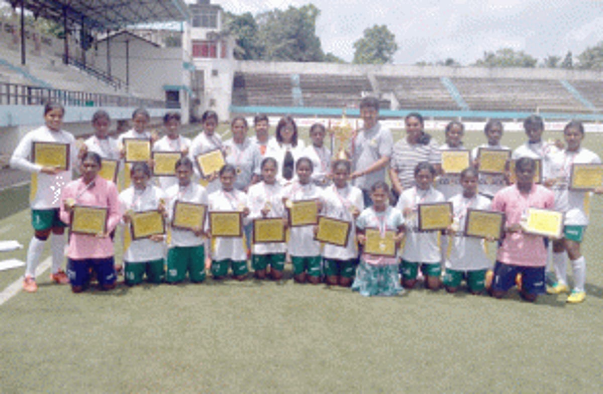 Tamil Nadu AIFF Junior Girls Nat Football champs