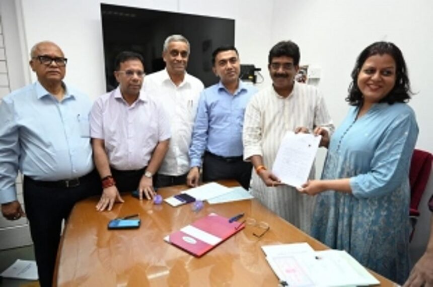Tanavade nominated as Goa BJP's candidate for Rajya Sabha 1 Tanavade nominated as Goa BJP's candidate for Rajya Sabha