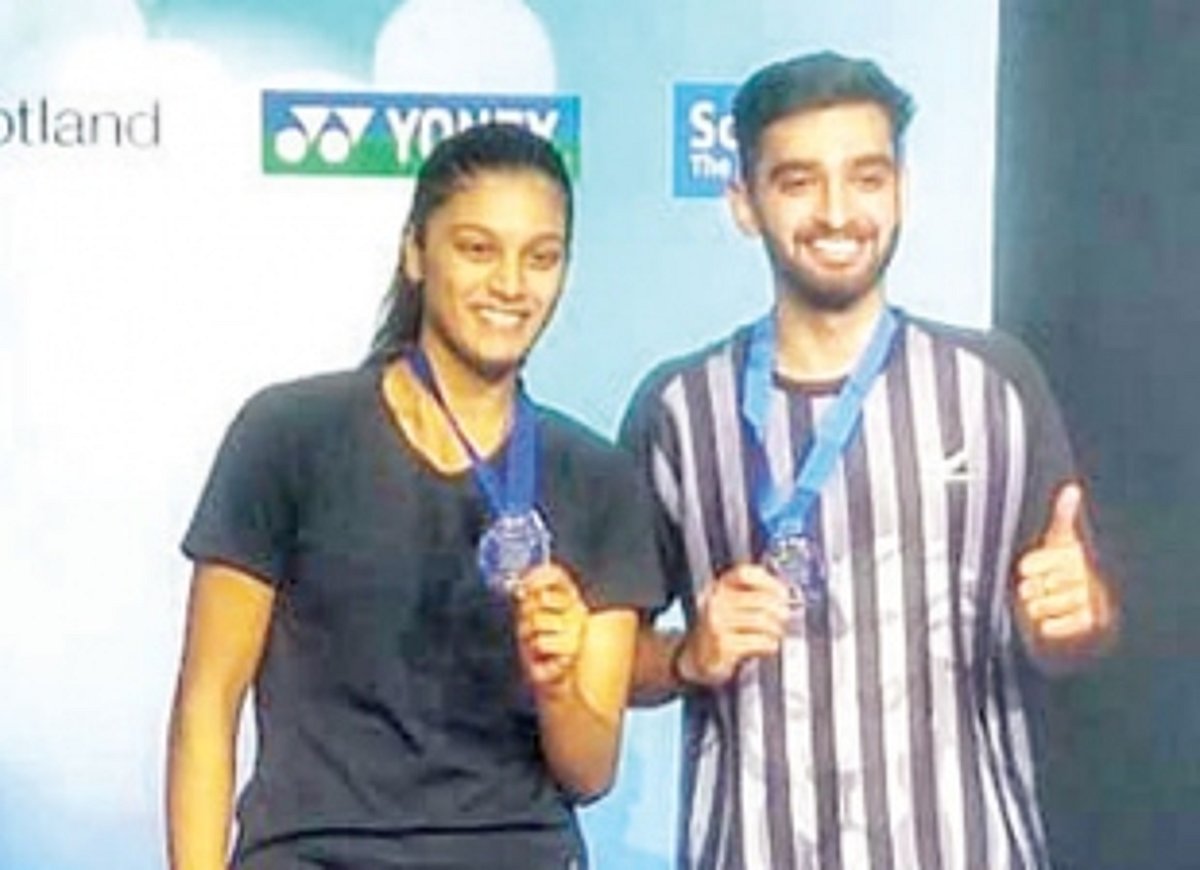 Tanisha-Ishaan settle for silver in Scotland