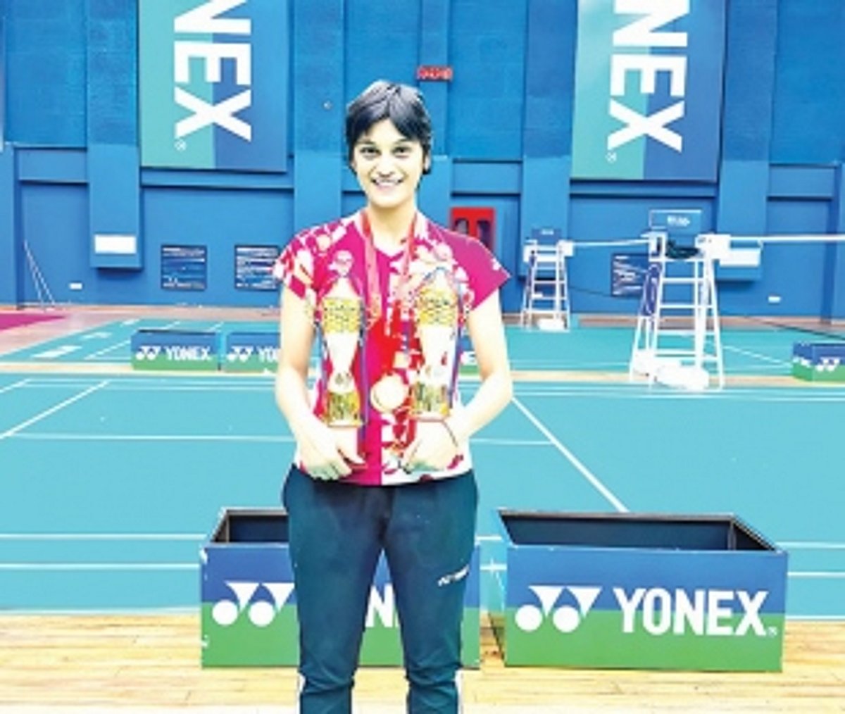 Tanisha excels at ranking event