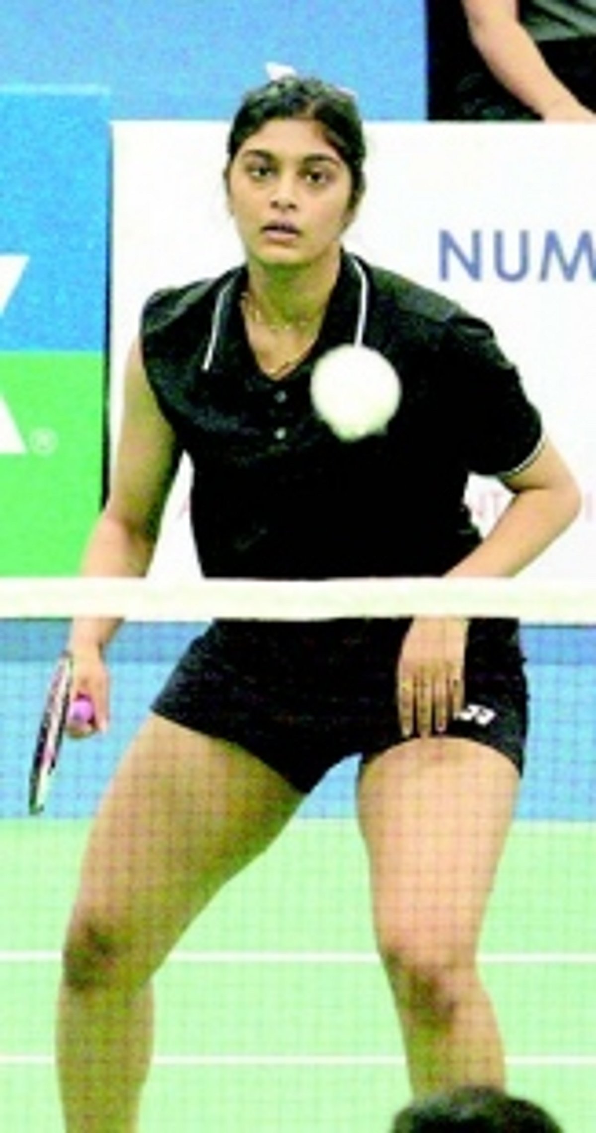 Tanisha in India badminton team  for Paris Olympics