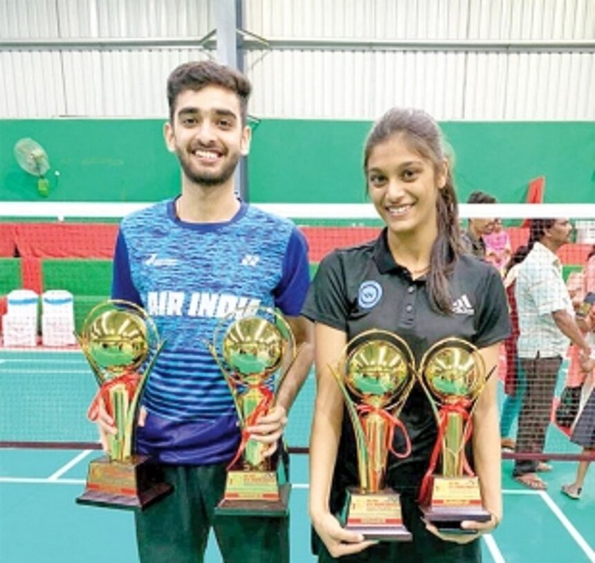 Tanisha wins gold, silver  at Jr Nat Badminton