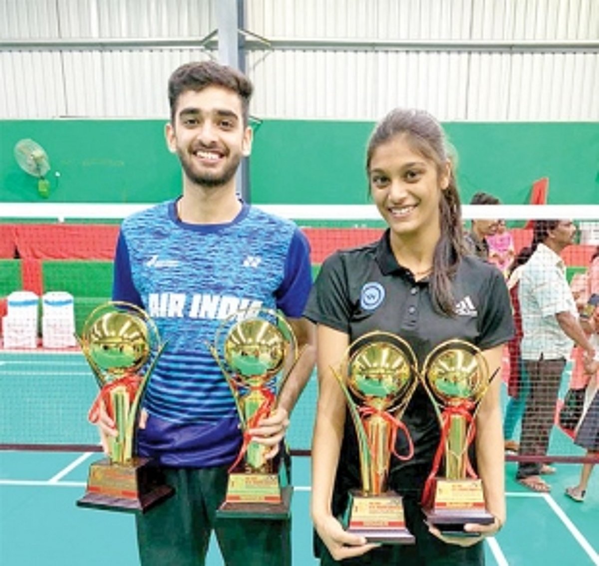 Tanisha wins gold, silver  at Jr Nat Badminton