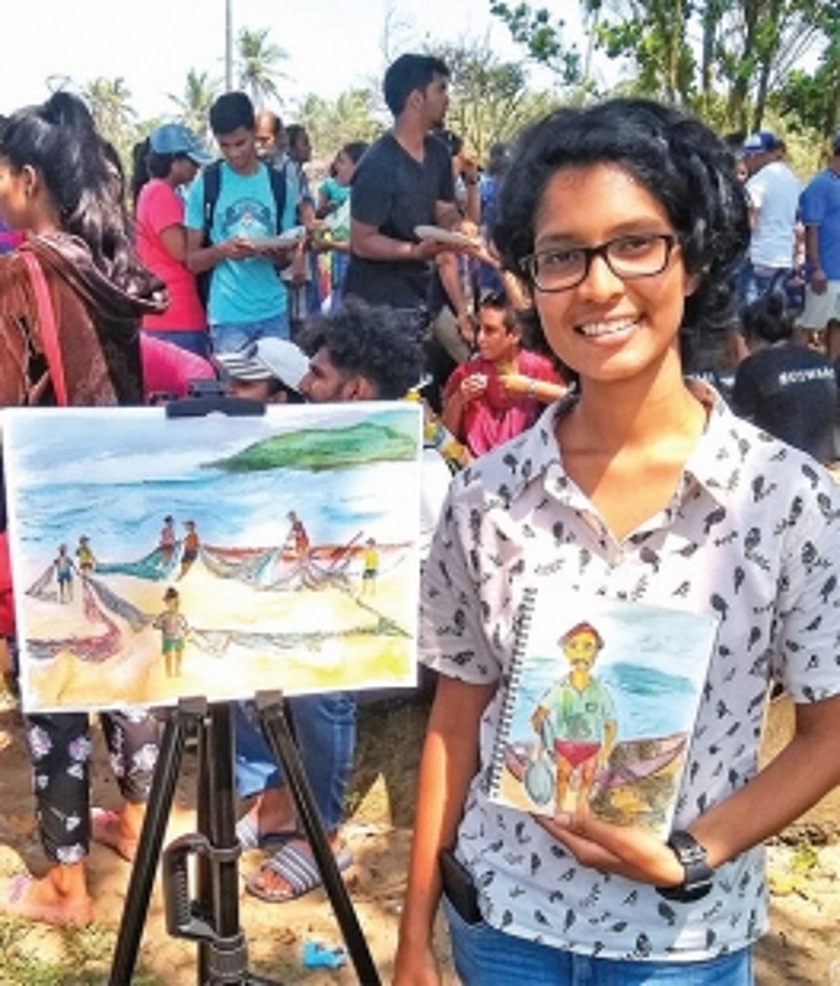 Tapping the rhythm of art