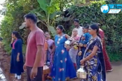 Taps run dry in Nagzar,  women threaten rasta roko