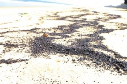 Tar ball menace resurfaces in Benaulim