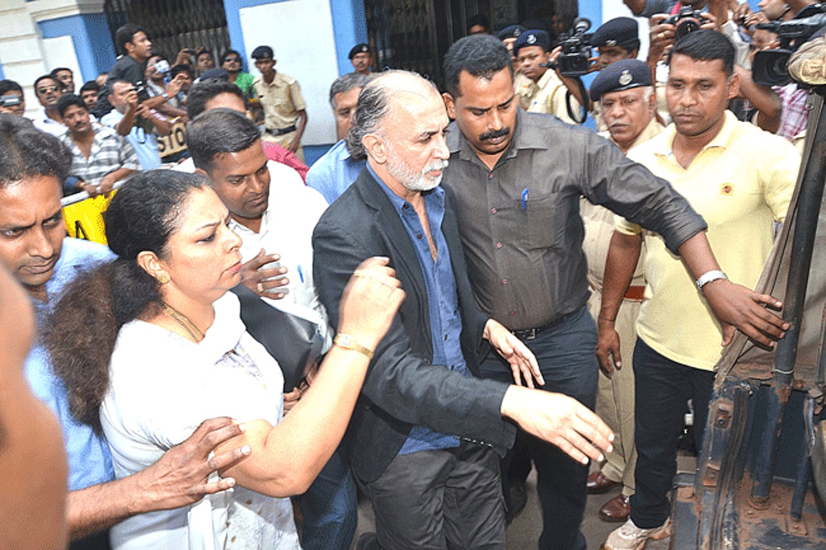 Tarun Tejpal is being taken back to Crime Branch after
