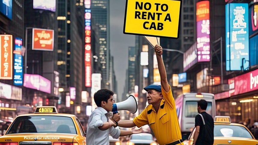 Taxi Drivers Allegedly Harass Rent-A-Cab Driver Near Mopa Airport, Victims Demand Immediate Action 1 Taxi Drivers Allegedly Harass Rent-A-Cab Driver Near Mopa Airport, Victims Demand Immediate Action