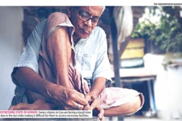 Taxi lobby’s strike shuts car-less elderly Goans from doctor trips and vaccine visits