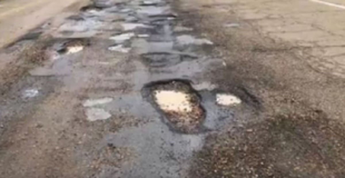 Taxpayers’ money wasted on bad roads