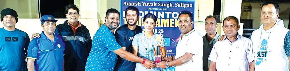Team Bunty, Suraj and Rifa crowned all-Goa badminton champions