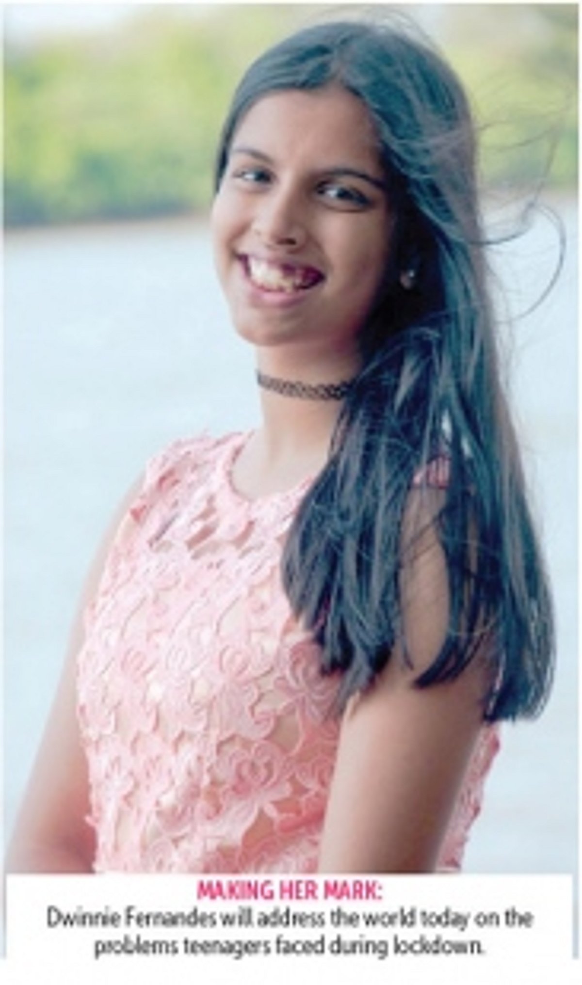 Teenage Goan is India’s rep at Global talk programme