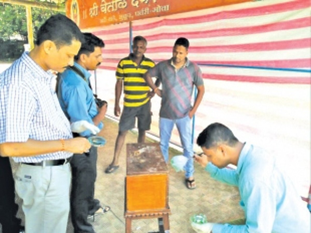 Temple robbed at Soccorro