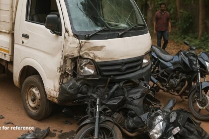 Tempo Rams Into Bikes at Mashem-Canacona; One Critically Injured