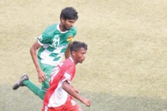 Ten-men Salgaocar hold Velsao SCC
