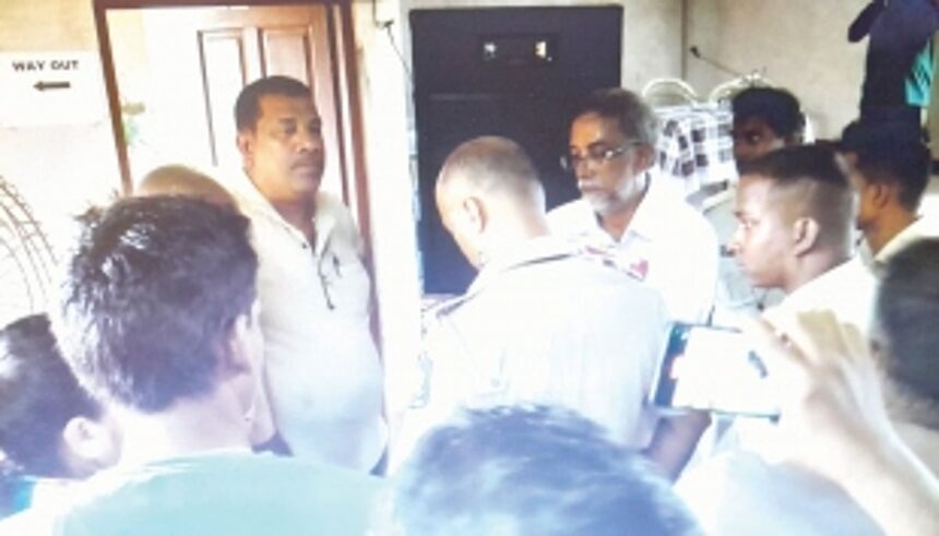Tension at Sao Jose de Areal gram sabha draws police intervention 1 Tension at Sao Jose de Areal gram sabha draws police intervention