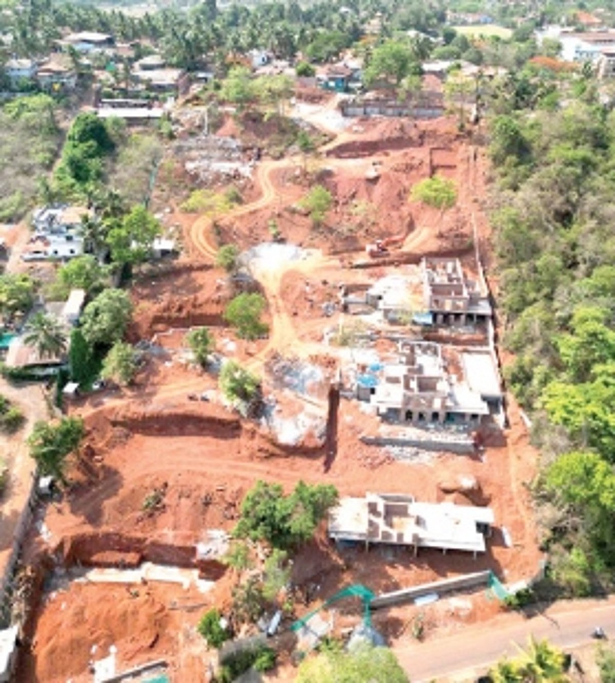 Tension at Ucassaim over alleged hill cutting