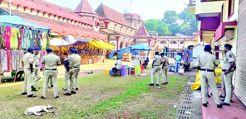 Tension erupts at Madkai temple during annual jatrotsav 1 Tension erupts at Madkai temple during annual jatrotsav