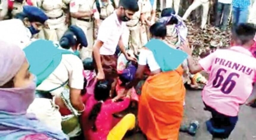 Tension in Mopa over demarcation  of Dhargal-Mopa link road