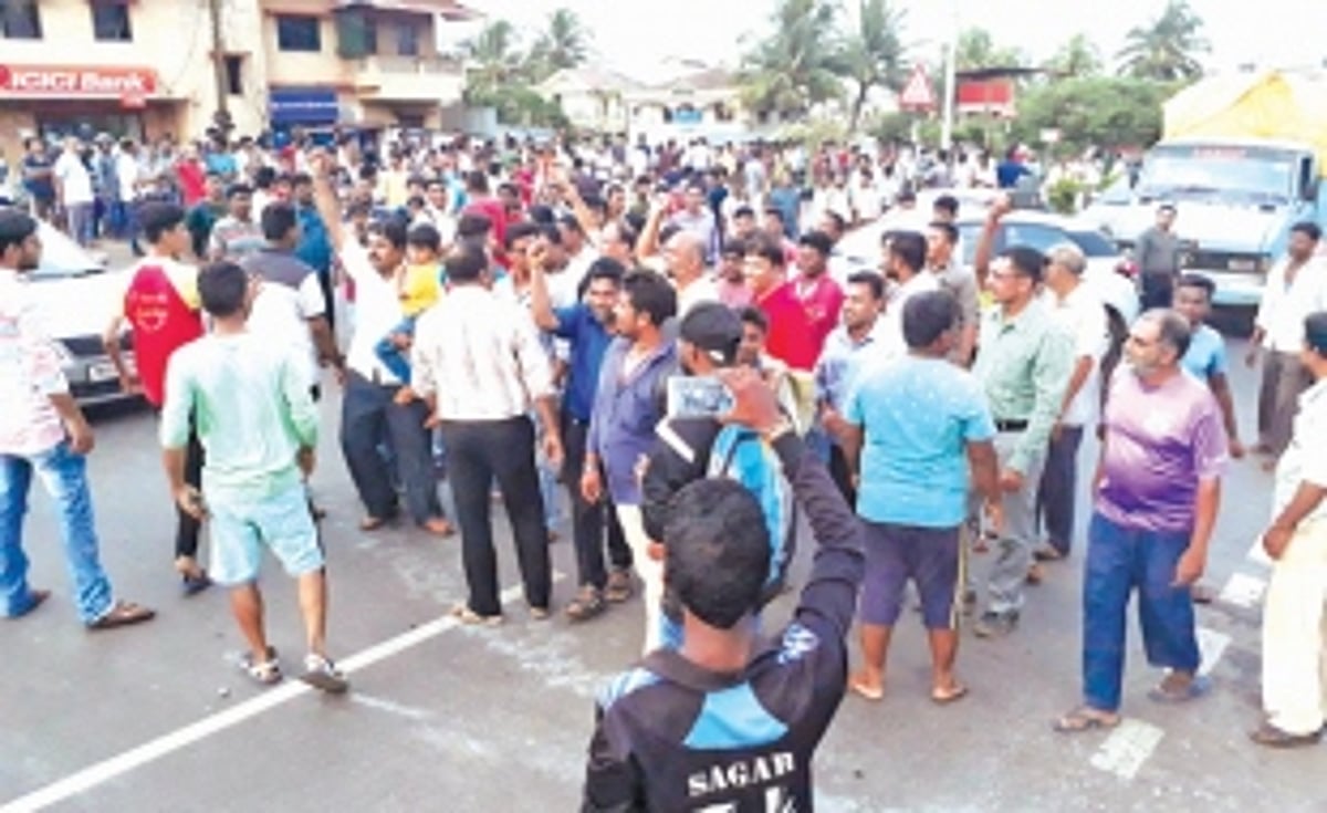 Tension prevails at MES College junction