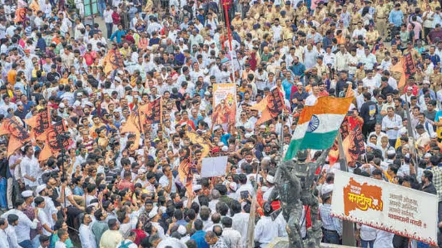 Tensions Soar in Mira Road as MNS, Shiv Sena (UBT) Defy Ban, Hold Joint Rally Over Marathi Language Row 1 Tensions Soar in Mira Road as MNS, Shiv Sena (UBT) Defy Ban, Hold Joint Rally Over Marathi Language Row